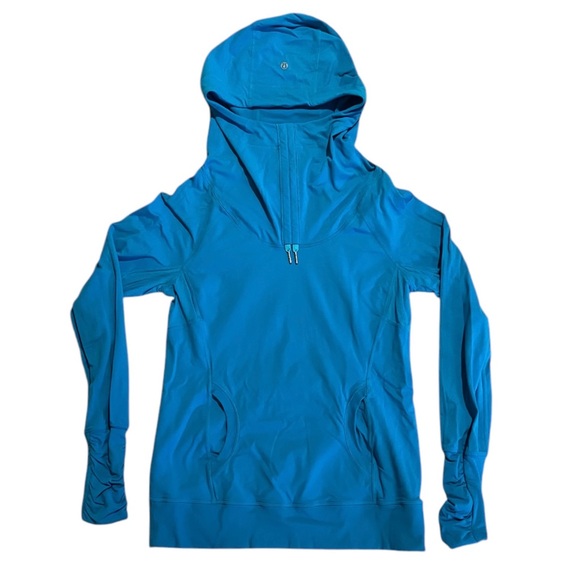 Lululemon • Run: Ambition Pullover Snorkel Blue - 10 - Picture 4 of 12
